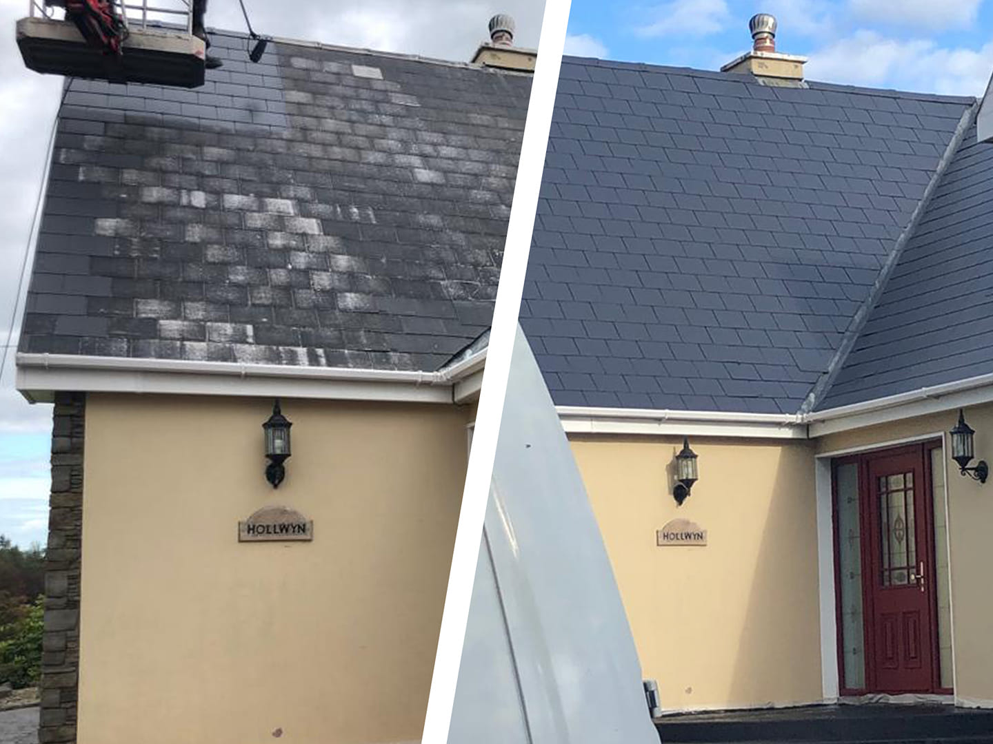 roof cleaning & painting in cork